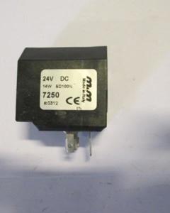 Spool F/solenoid valve 1/4" 4mm 24 DC